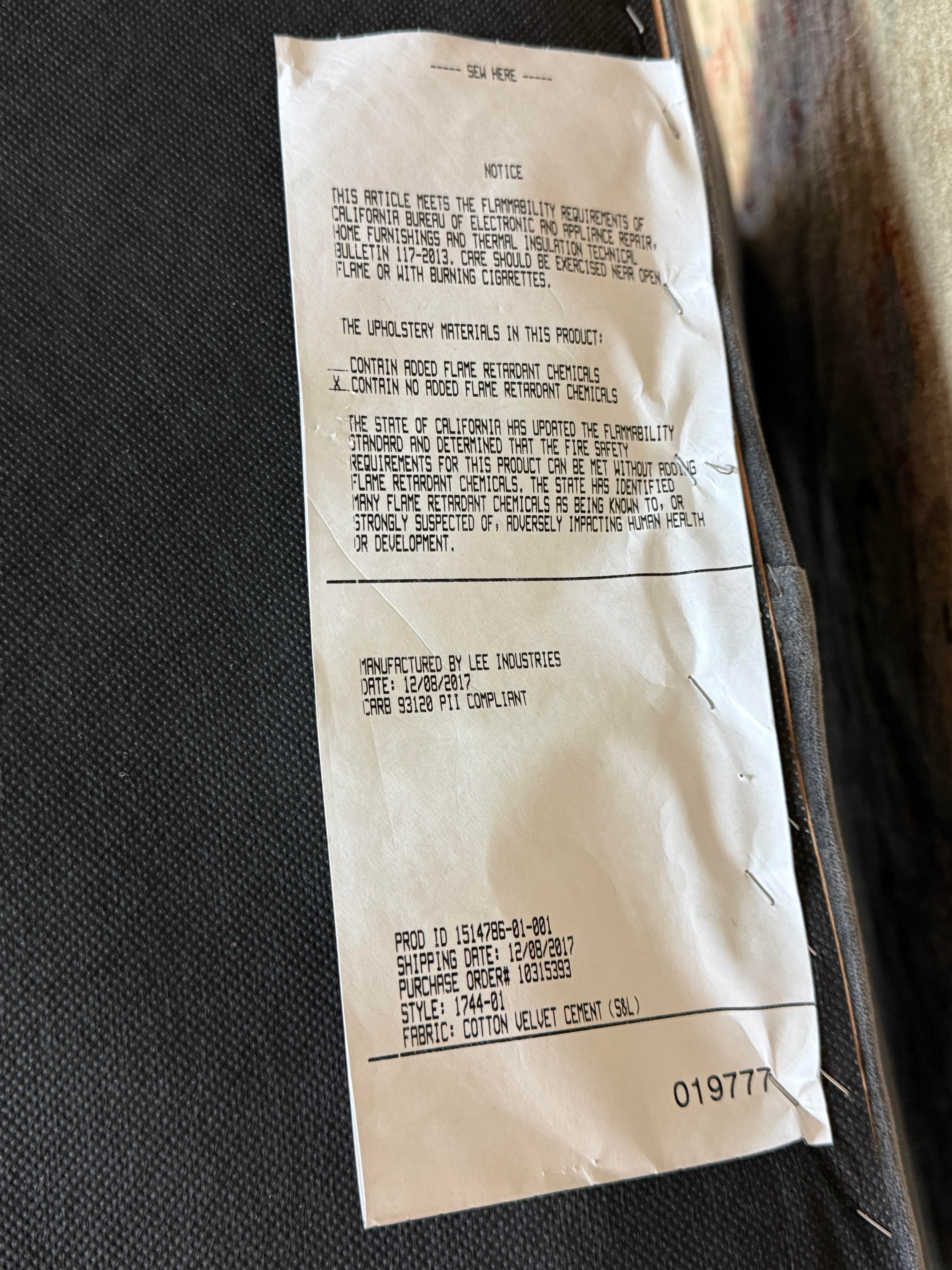 Lee Industries for Serena and Lily Bruno Velvet Tufted Chair - Thumbnail 7