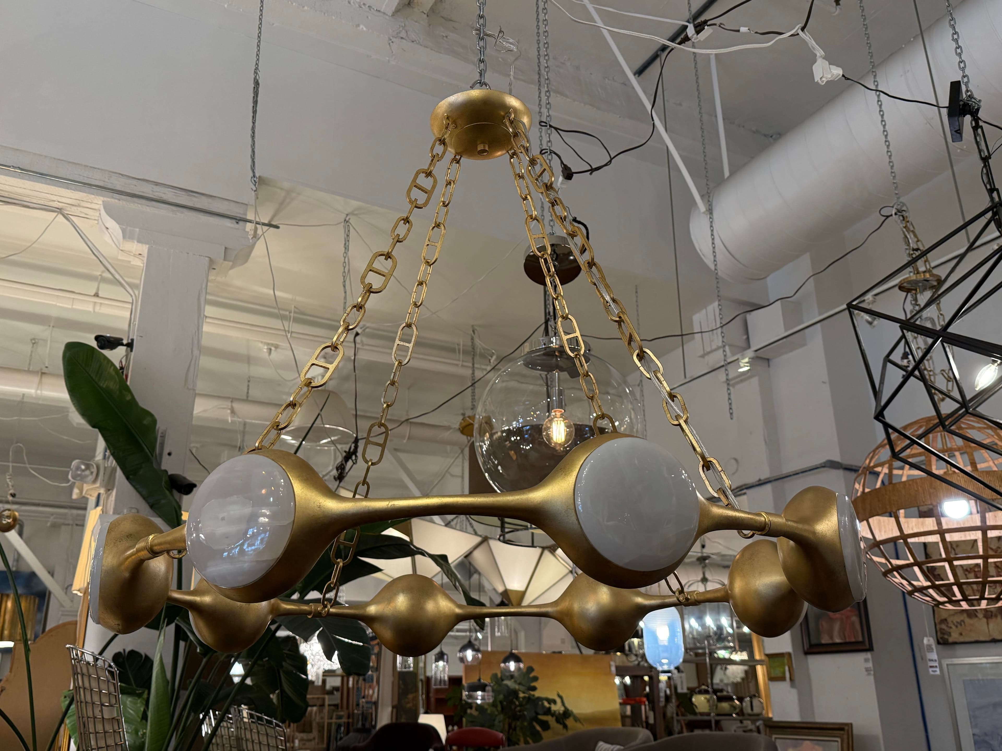 Noz Nozawa for Corbett Lighting Riviere Chandelier - Thumbnail 6