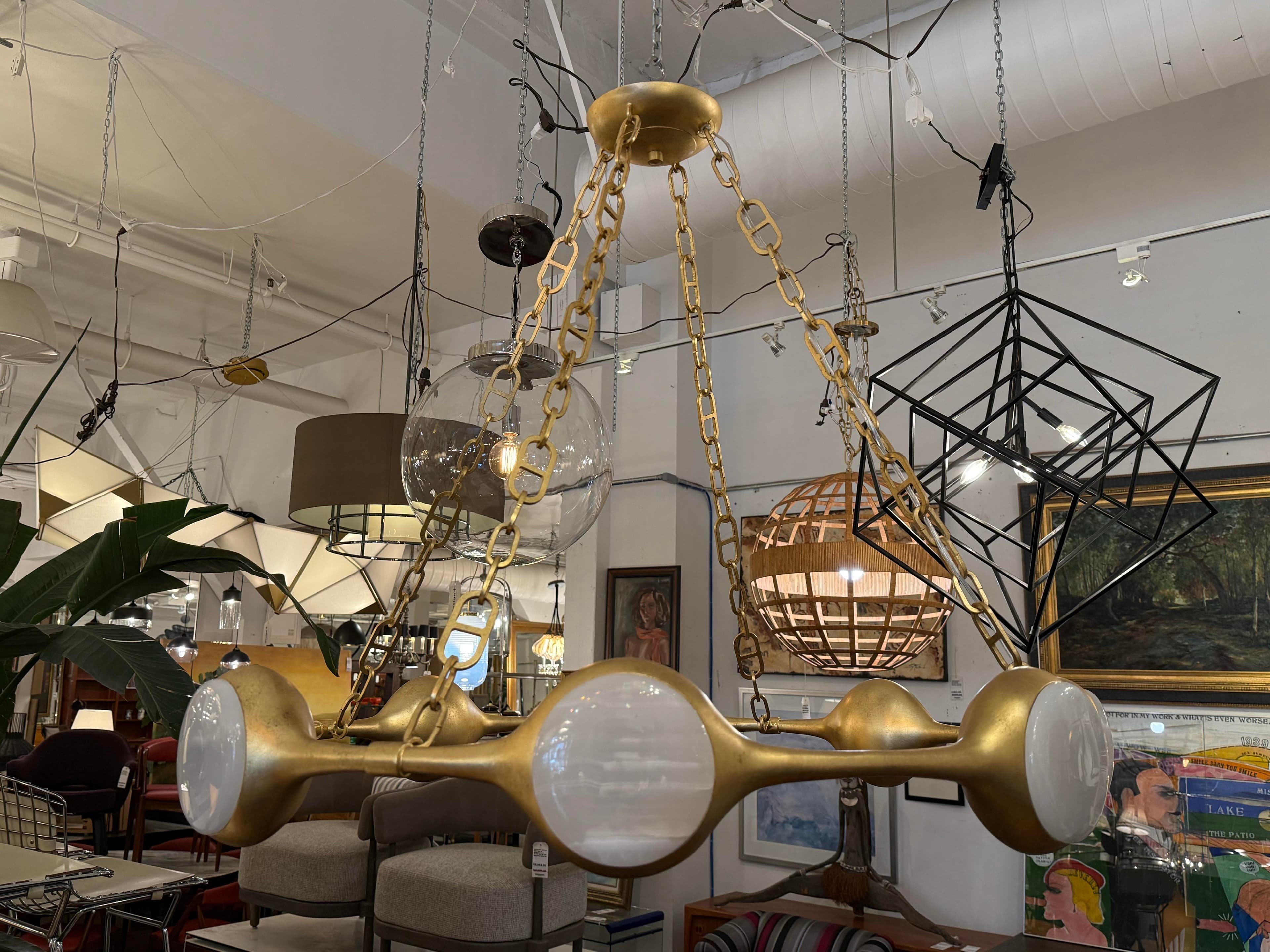 Noz Nozawa for Corbett Lighting Riviere Chandelier - Thumbnail 4