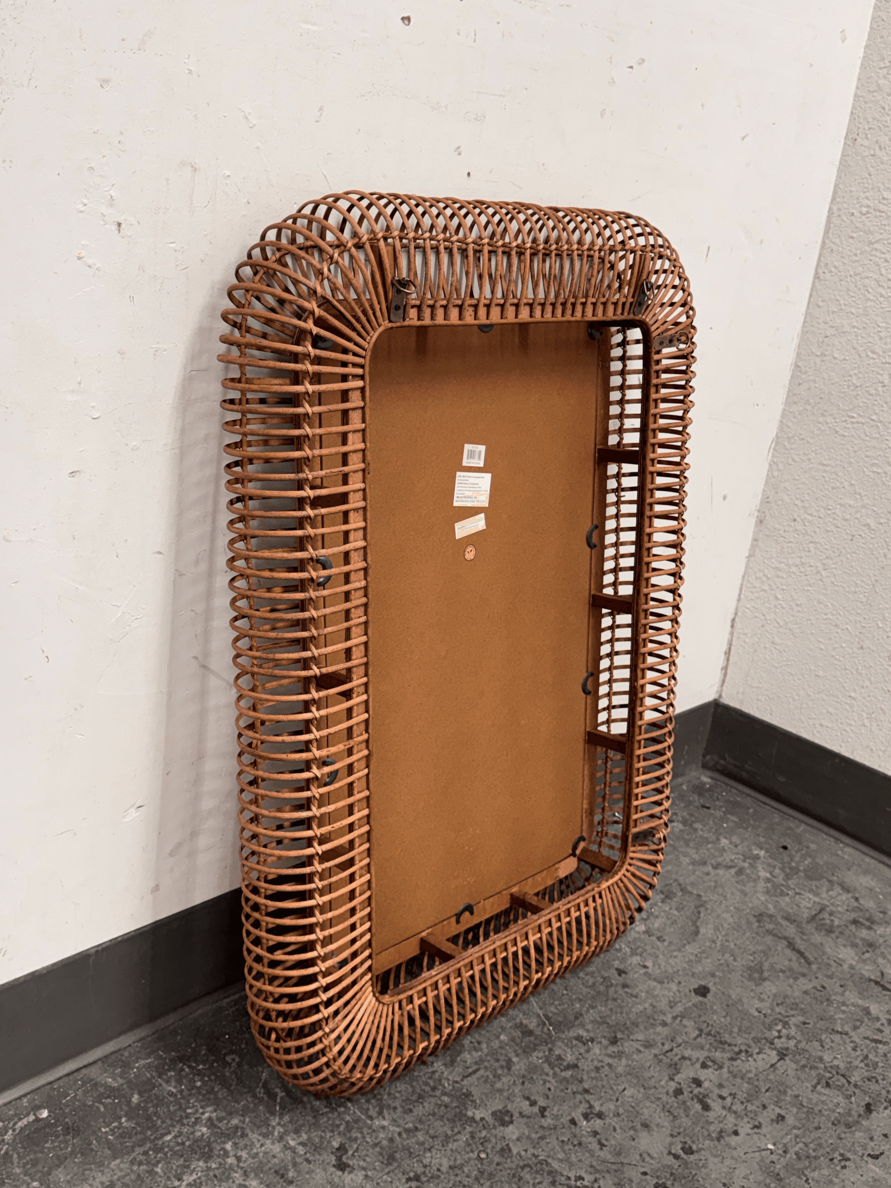 Uma Enterprises Handmade Woven Wall Mirror - Thumbnail 9