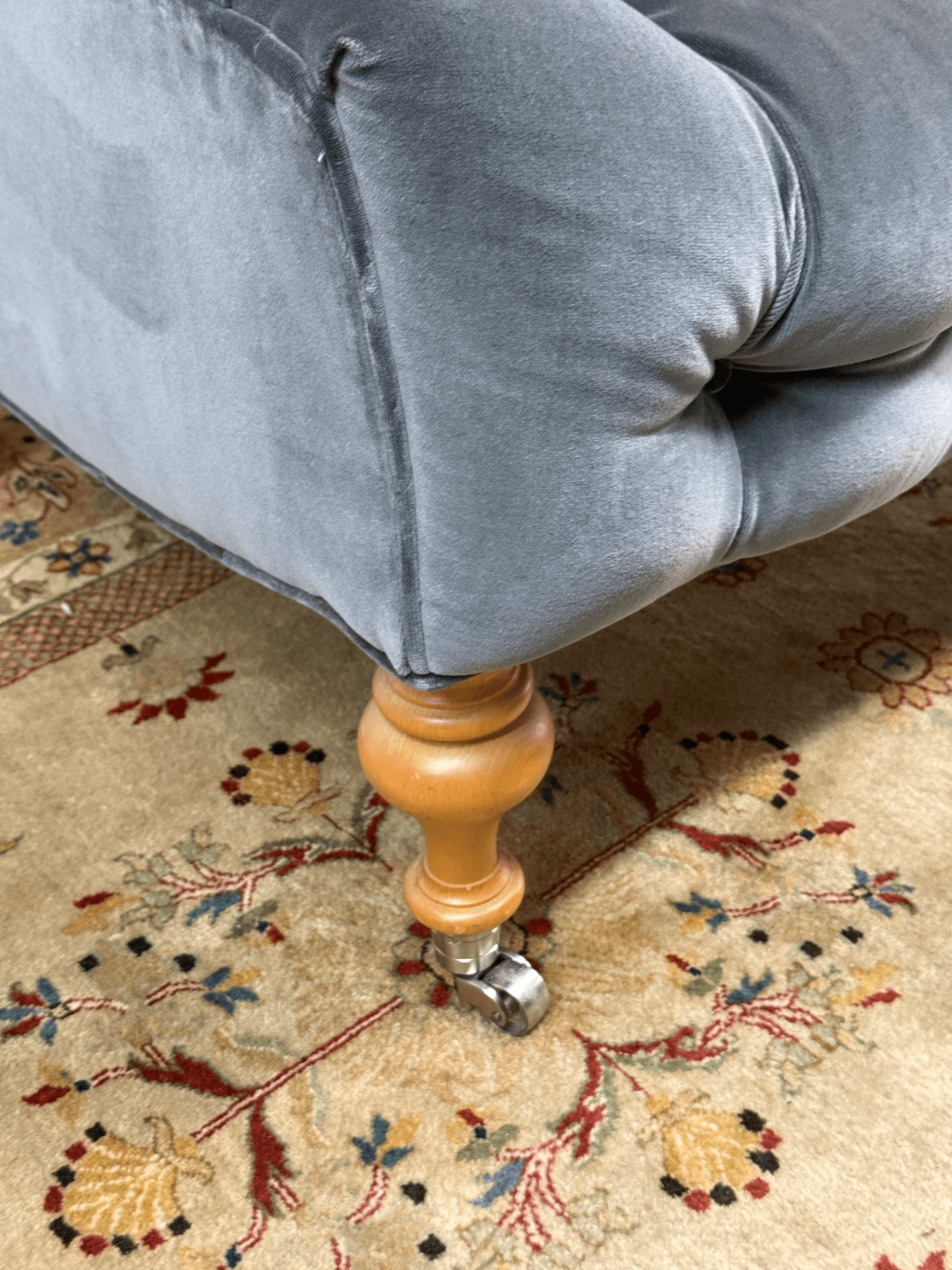 Lee Industries for Serena and Lily Bruno Velvet Tufted Chair - Thumbnail 11