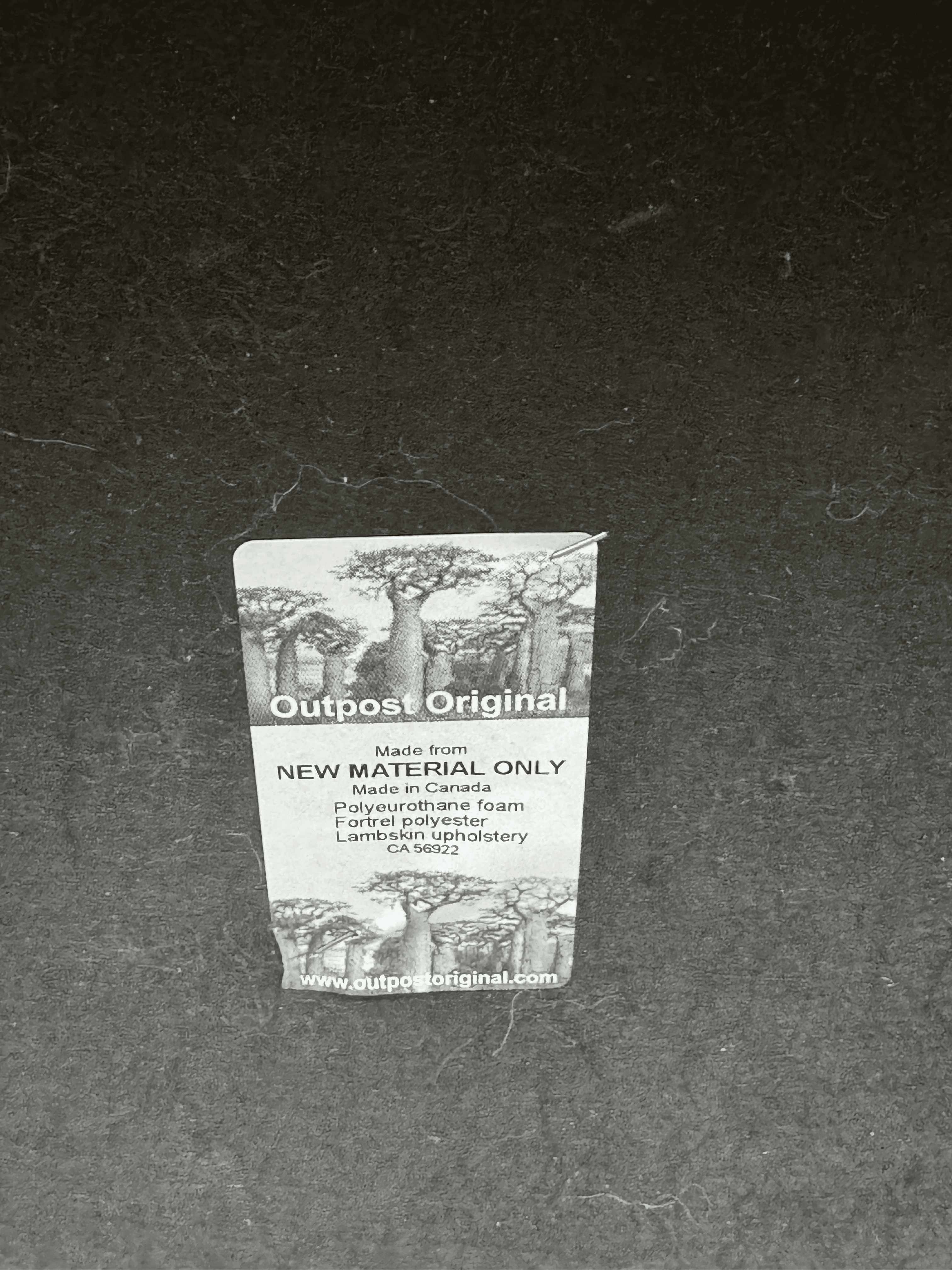 Outpost Original Tibetan Lambskin + Brass Ottomans, Pair - Thumbnail 9