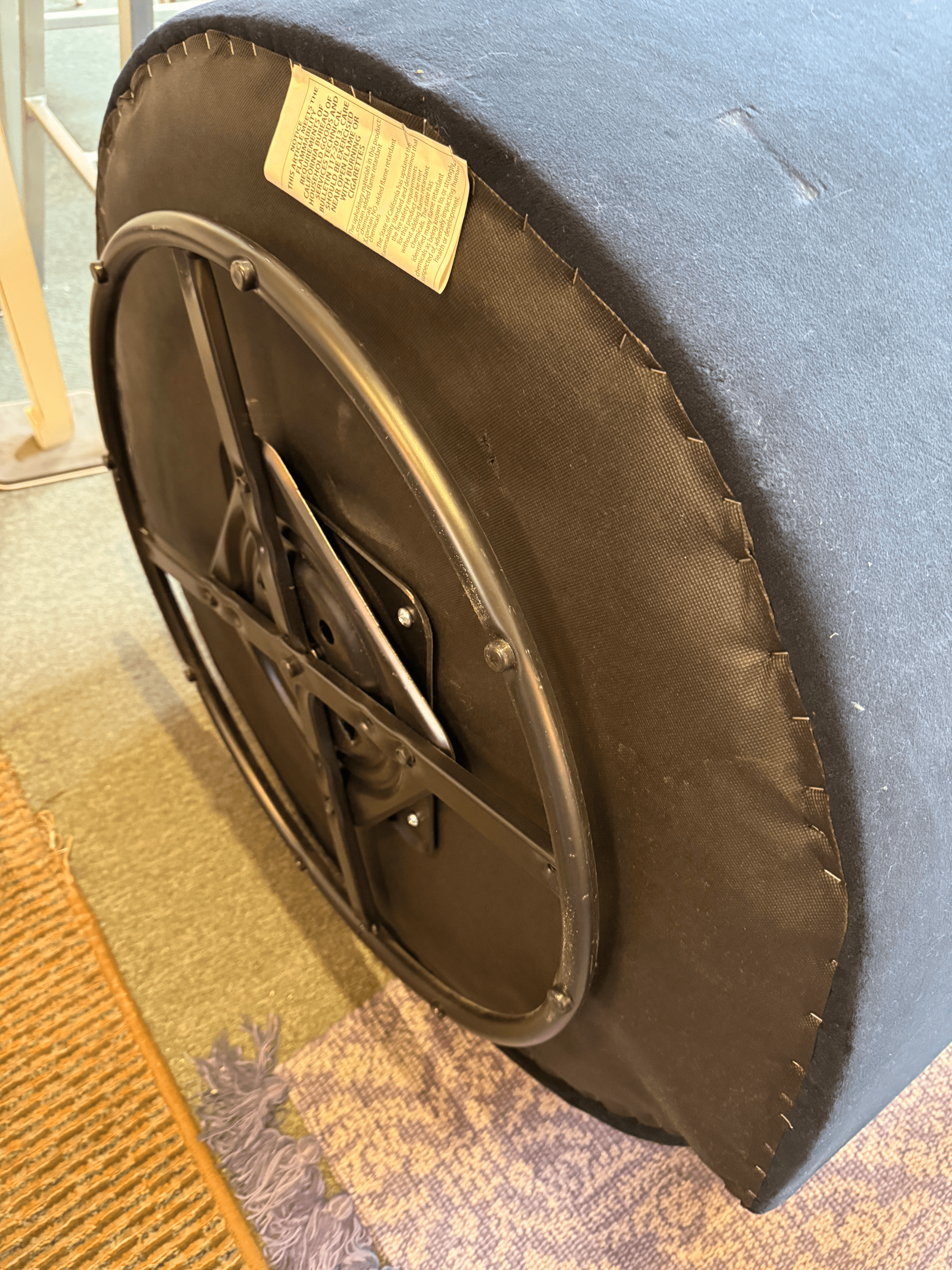 Living Spaces Tub Swivel Chair - Thumbnail 7