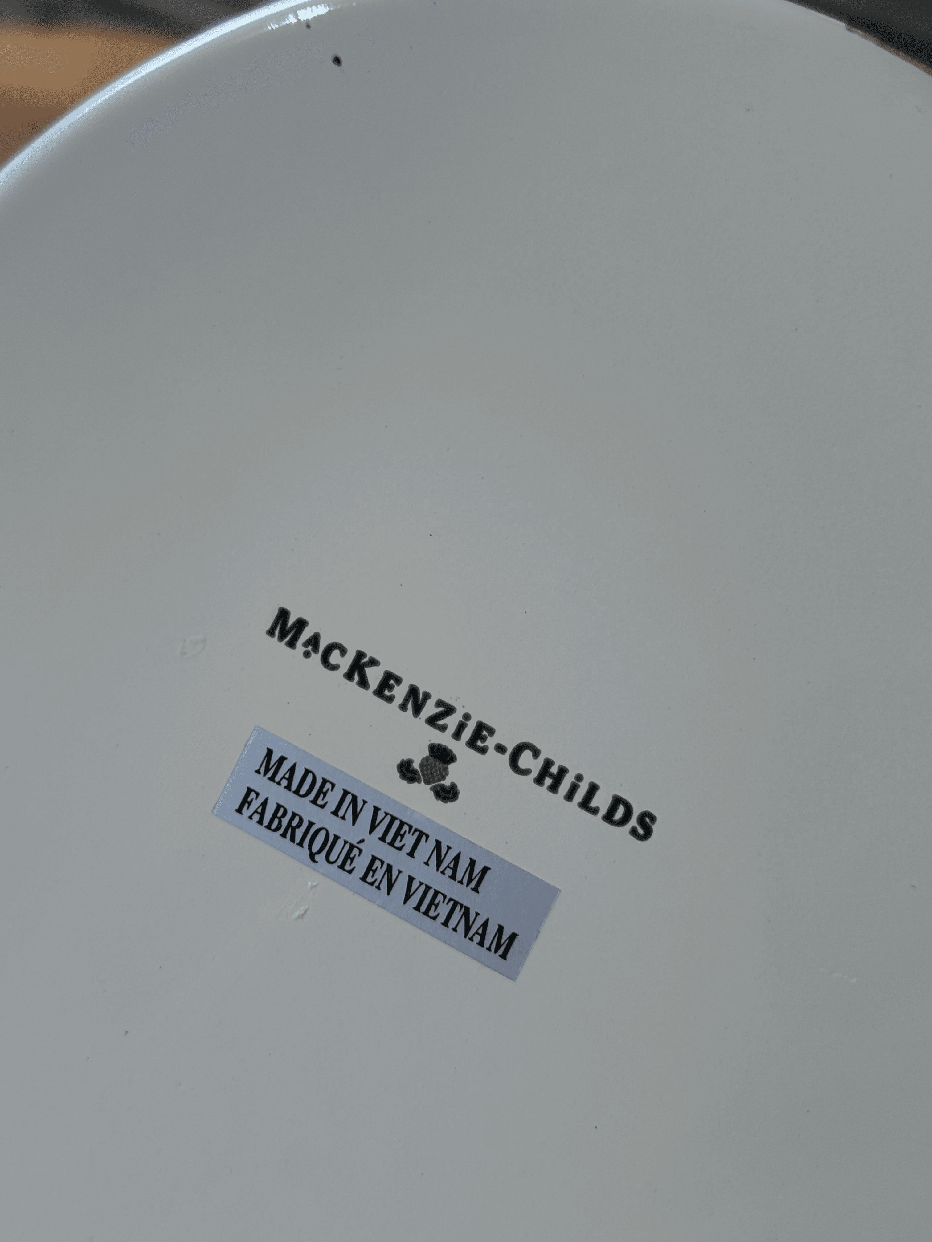 Mackenzie Childs Flower Market Boutique Tissue Box + Waste Basket - Thumbnail 6