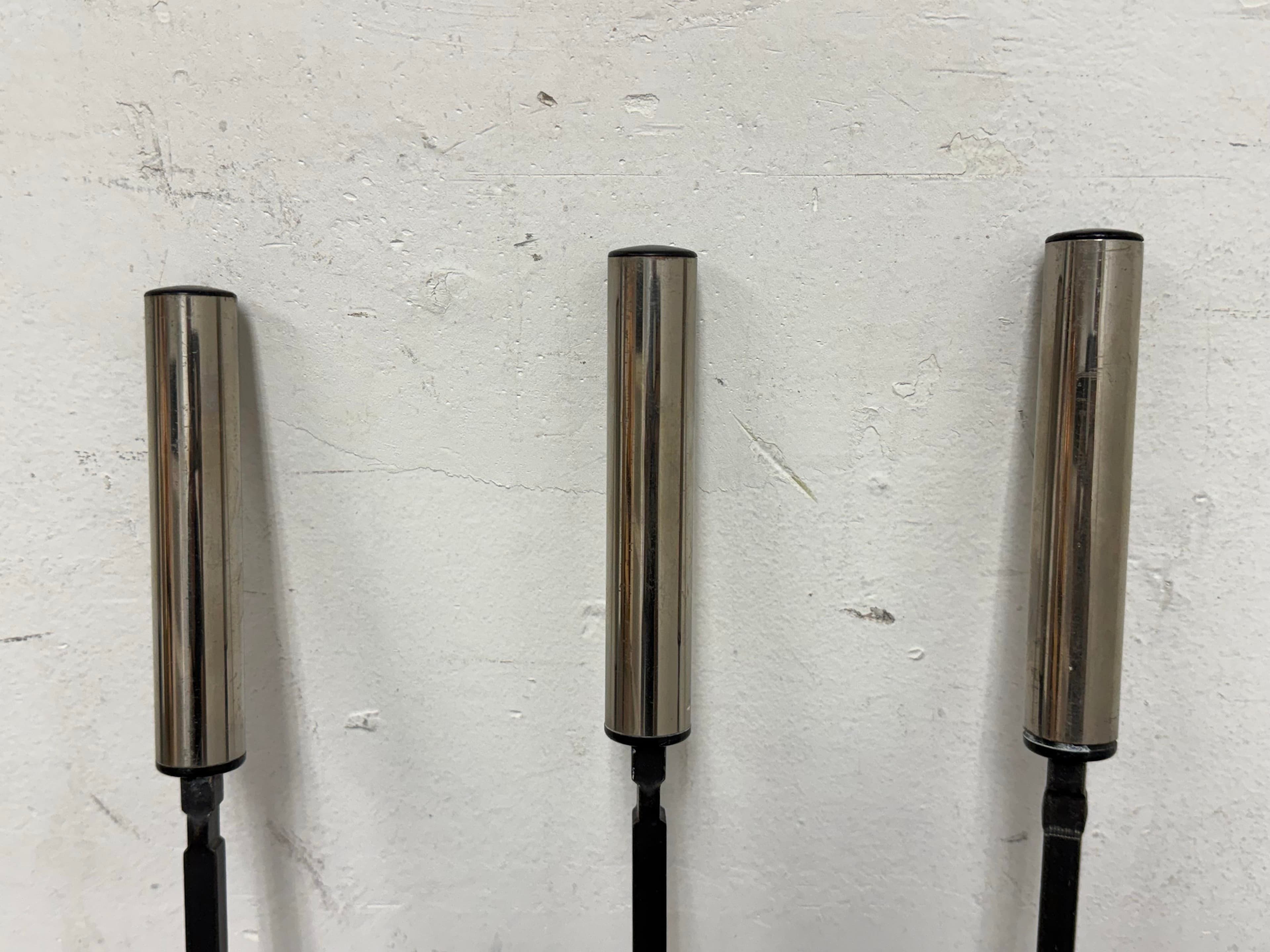 Fireplace Tool Set, Vintage Set of Four - Thumbnail 8