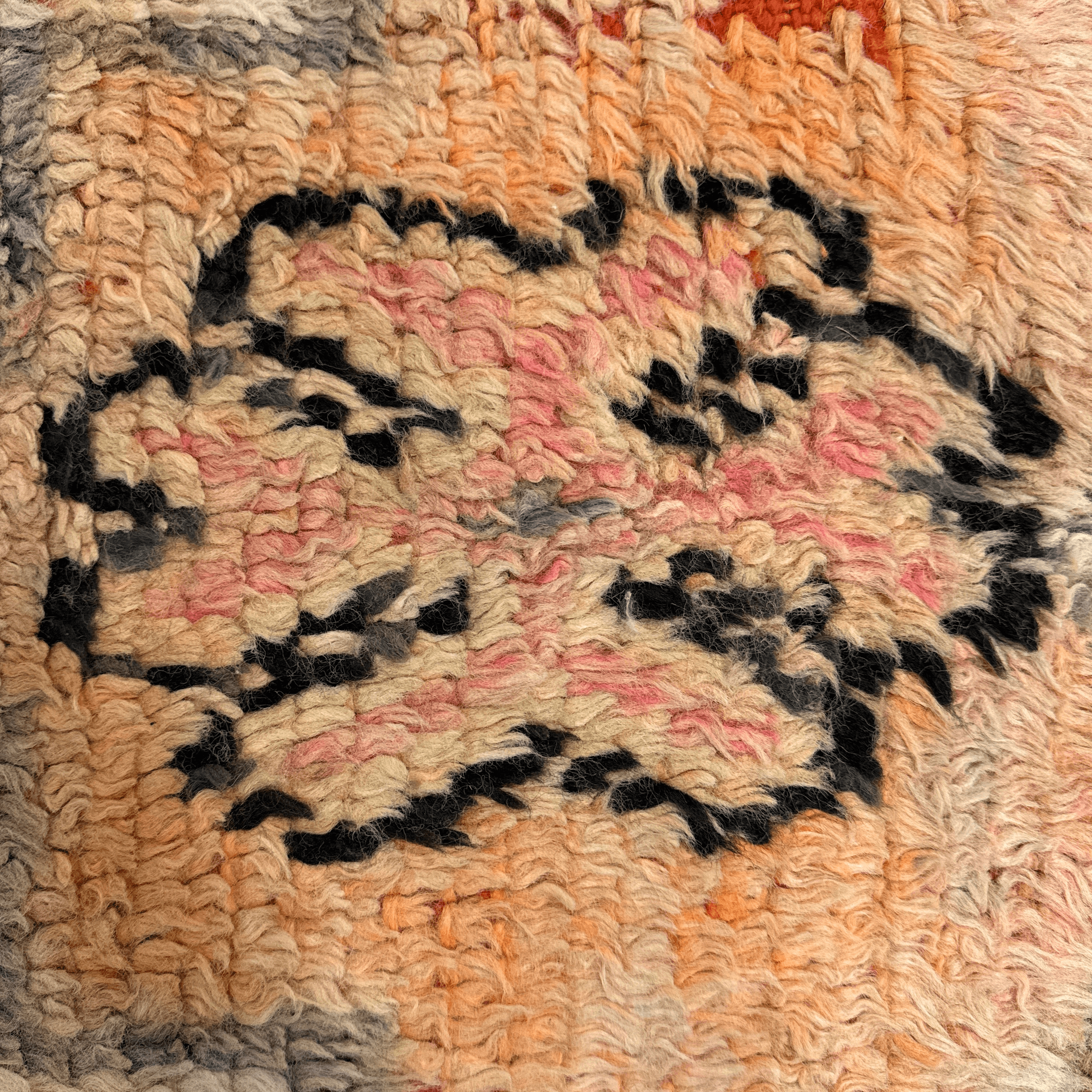 Moroccan Style Handwoven Floor Pillow - Thumbnail 13