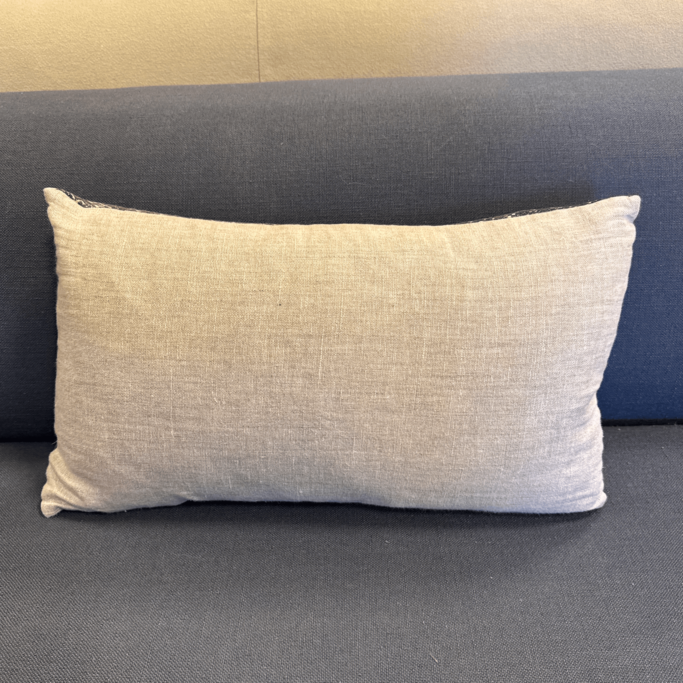 Bespoke Geometric Woven Lumbar Pillow - Thumbnail 5