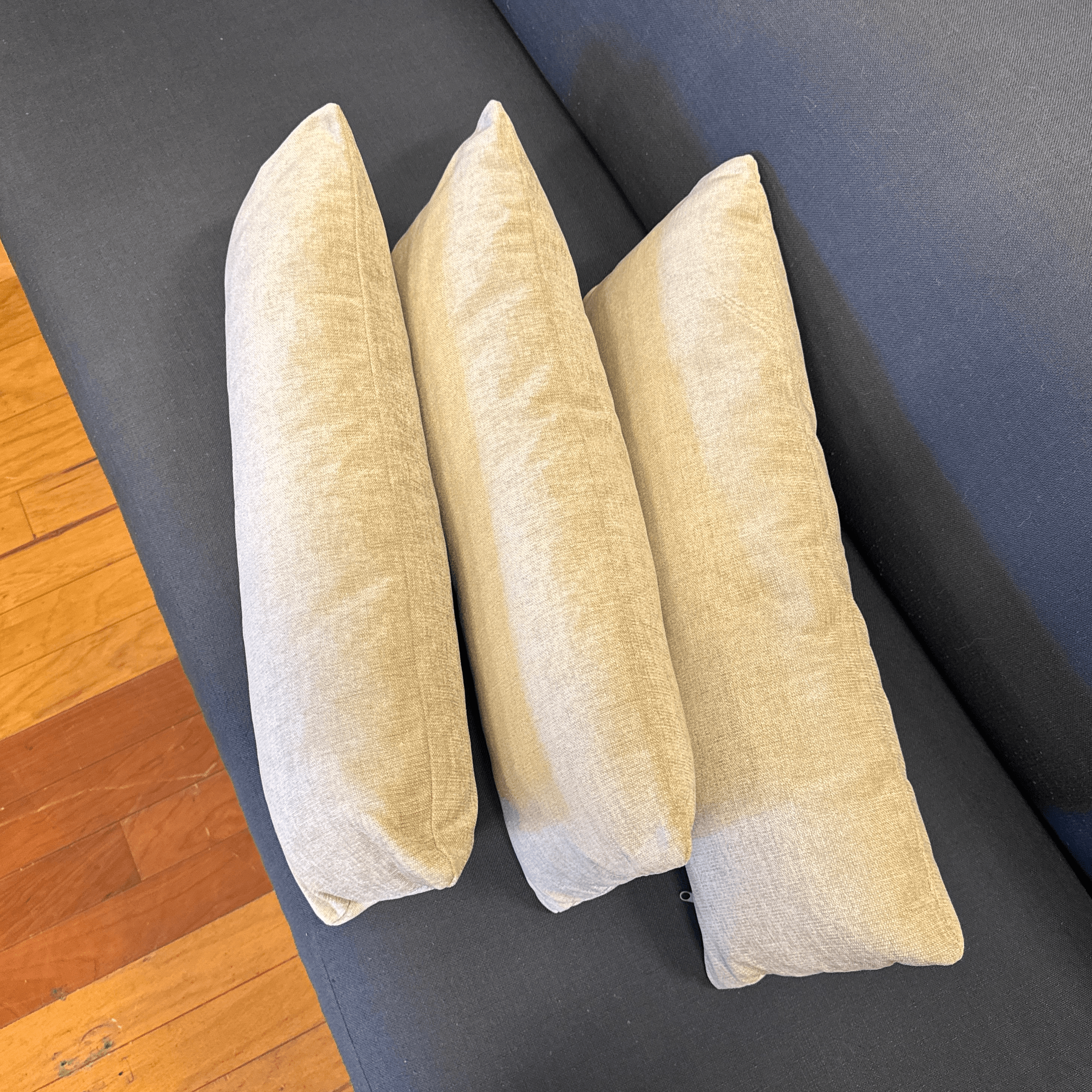 Bespoke Light Neutral Woven Accent Pillows, Set of Three - Thumbnail 6