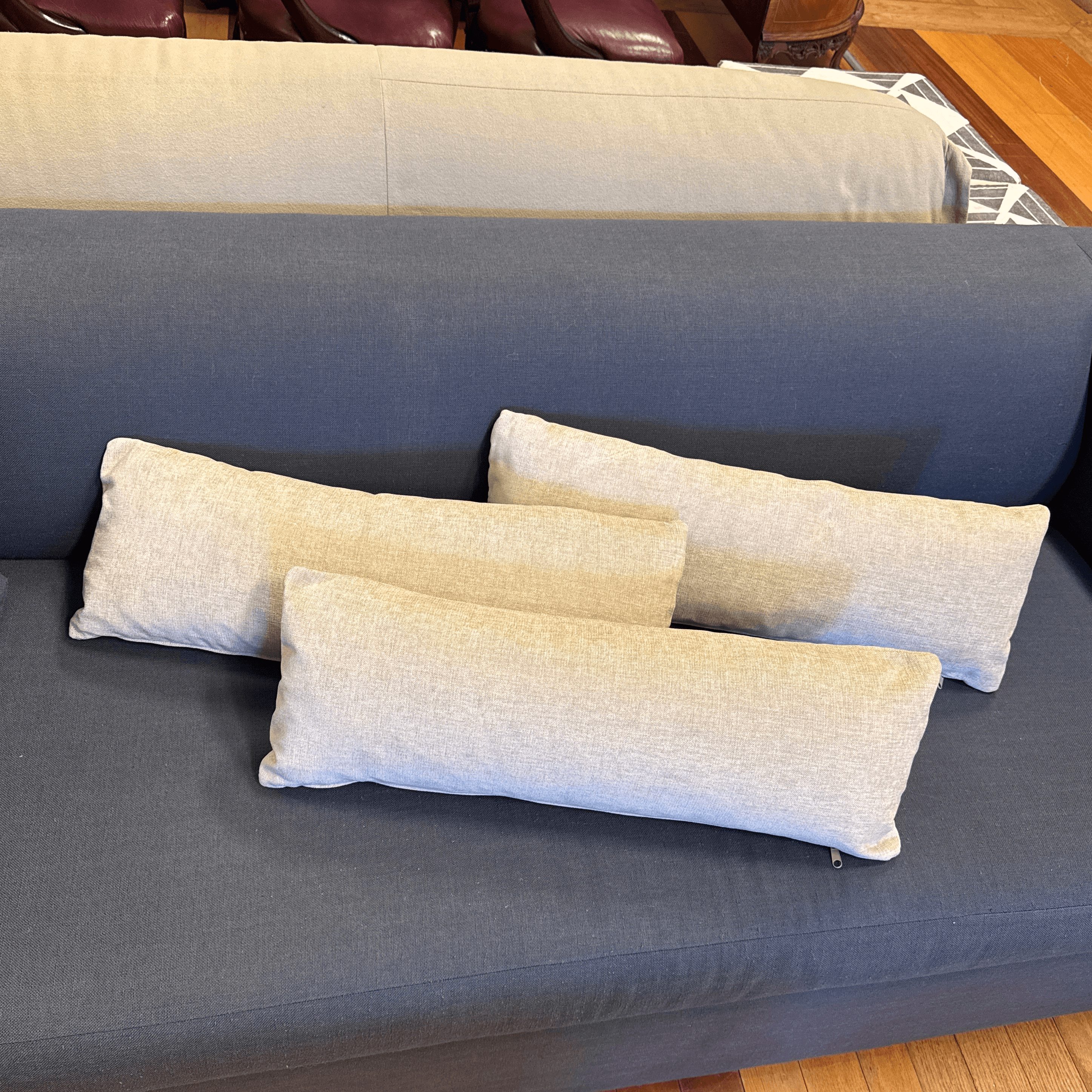 Bespoke Light Neutral Woven Accent Pillows, Set of Three - Thumbnail 3