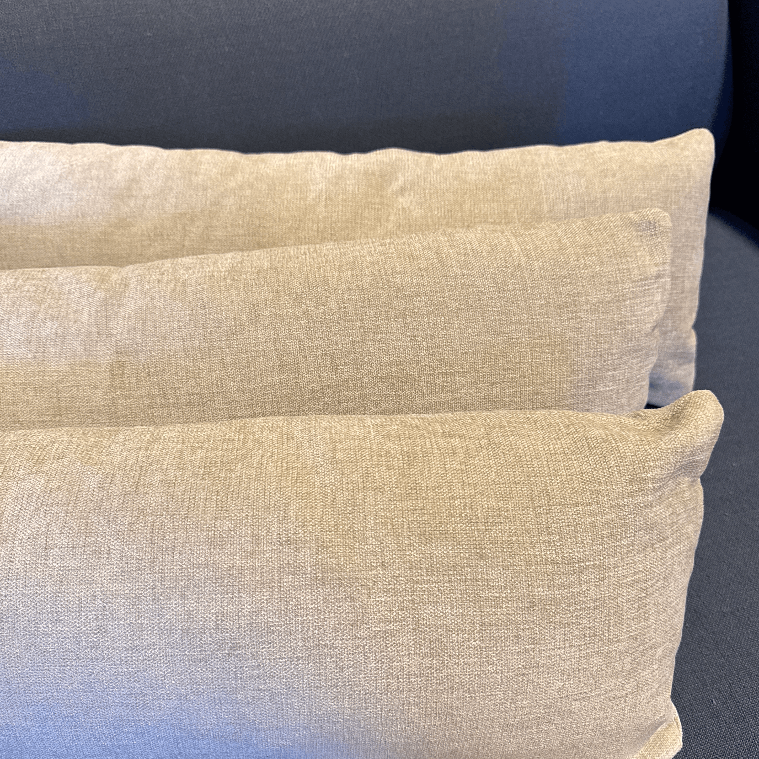 Bespoke Light Neutral Woven Accent Pillows, Set of Three - Thumbnail 7