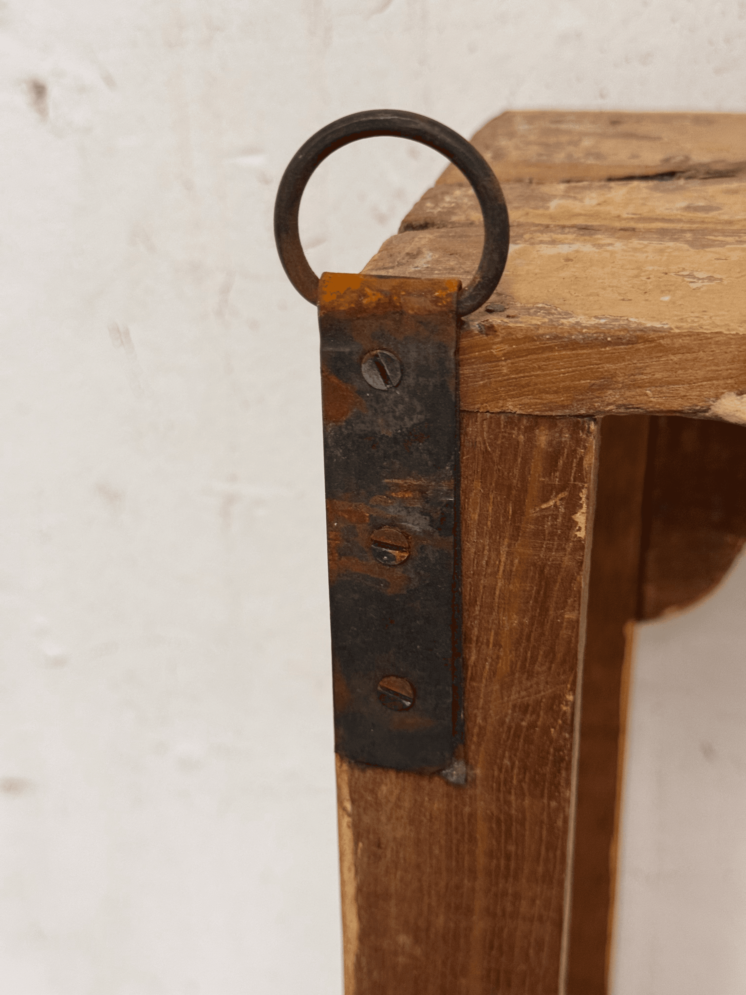 Reclaimed Wooden Topi Arch Wall Fixed Shelves, 20th Century - Thumbnail 11