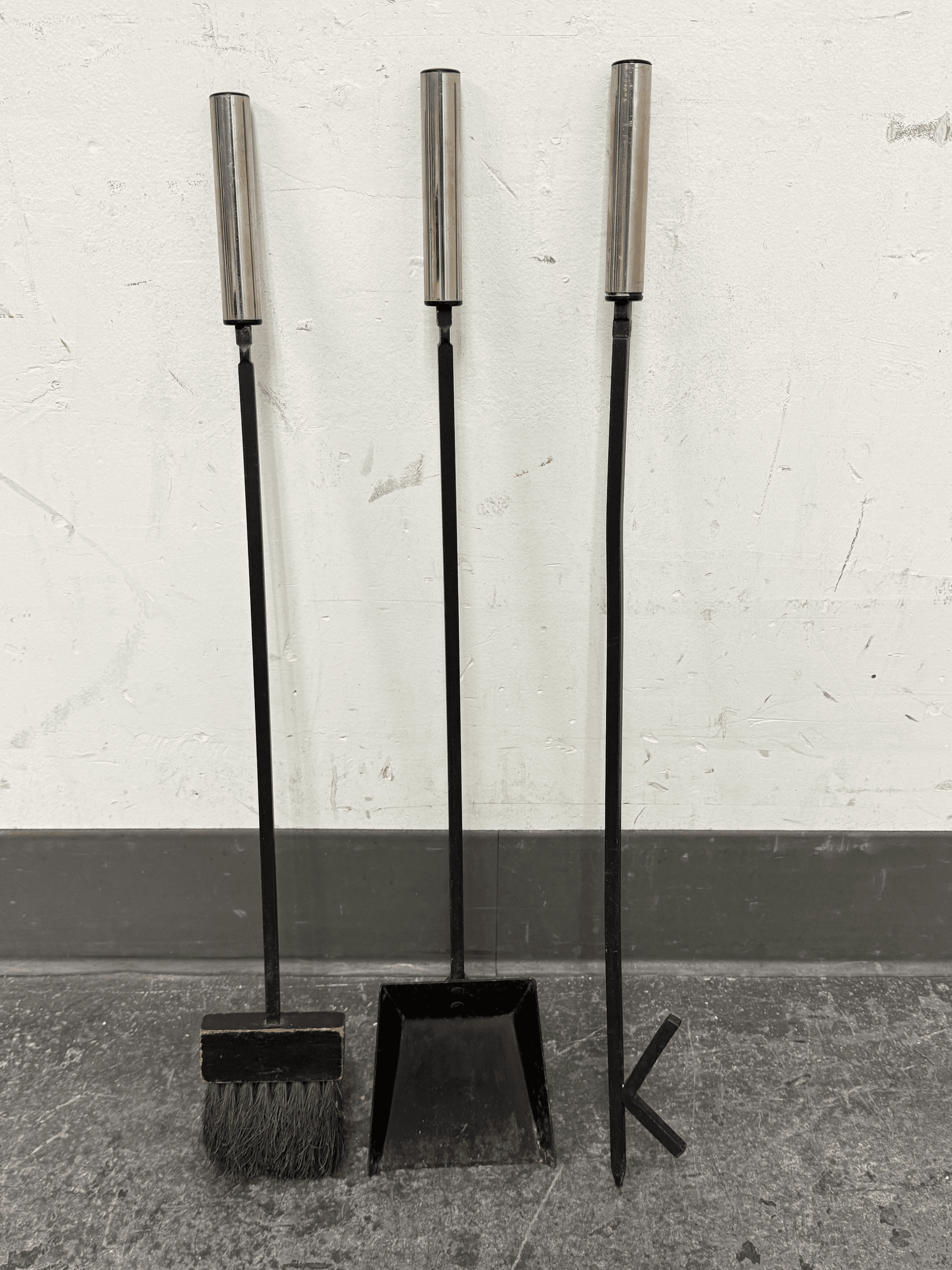 Fireplace Tool Set, Vintage Set of Four - Thumbnail 6