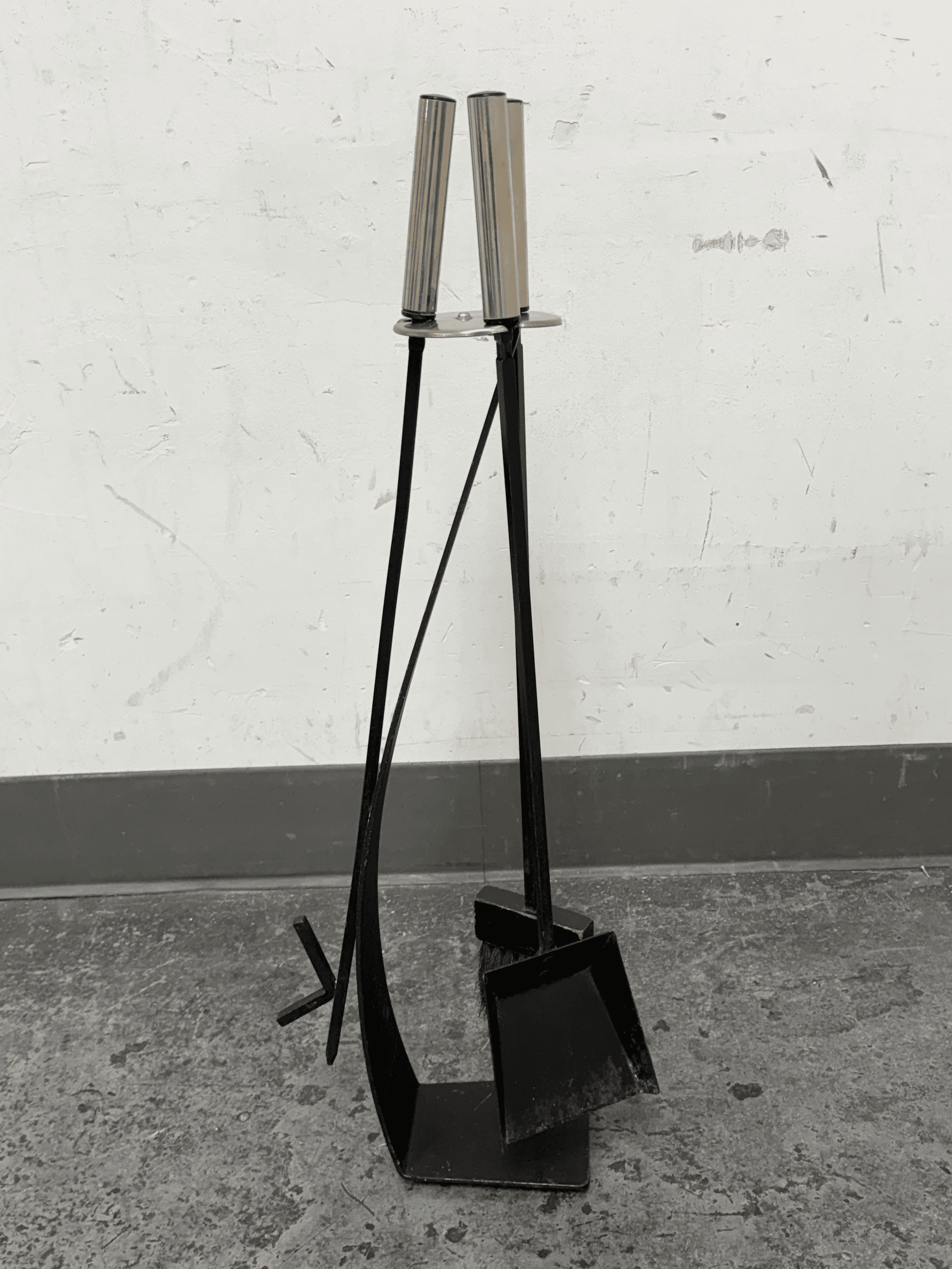 Fireplace Tool Set, Vintage Set of Four - Thumbnail 4