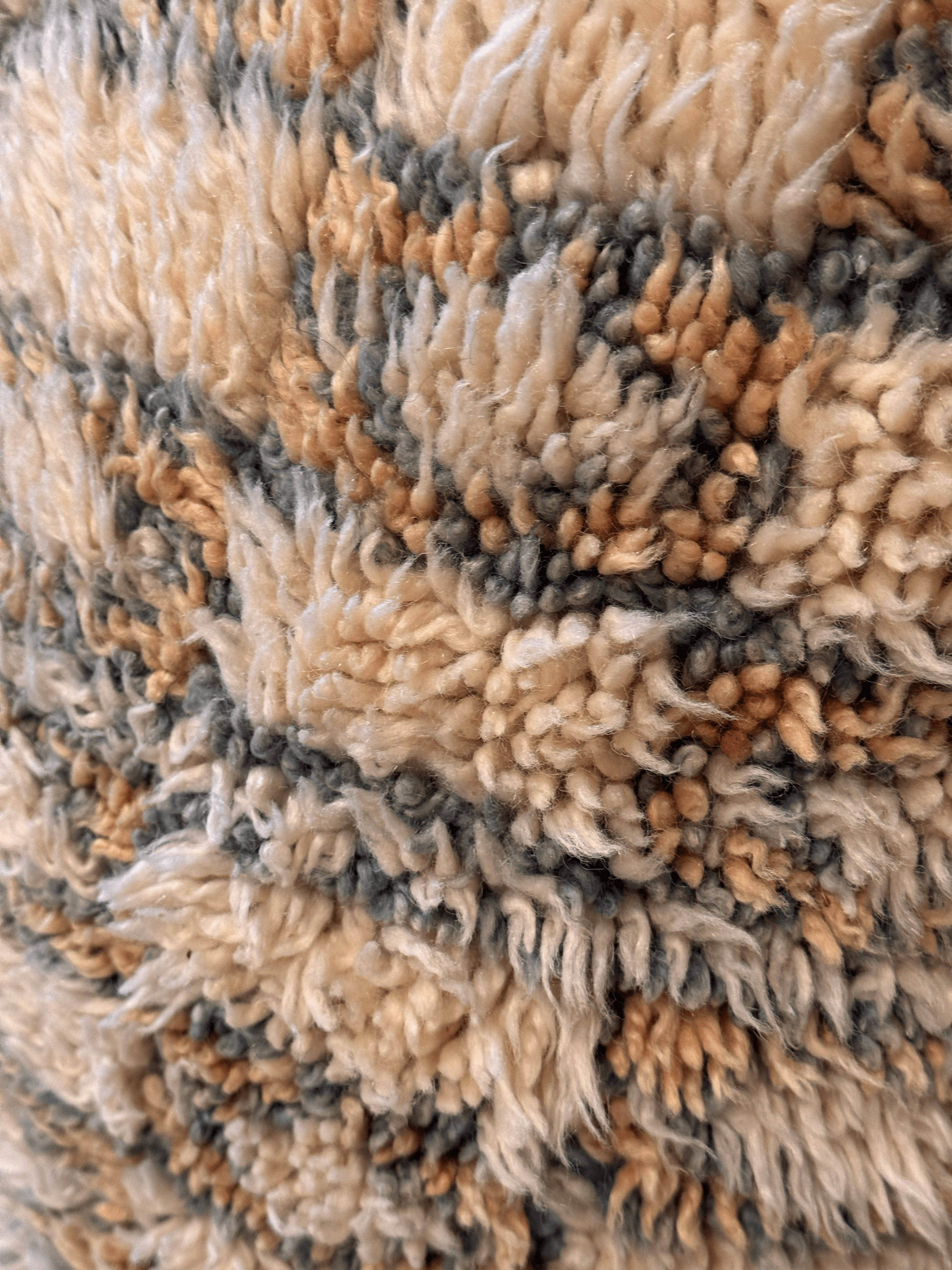 Moroccan Style Shag Accent Pillow - Thumbnail 8