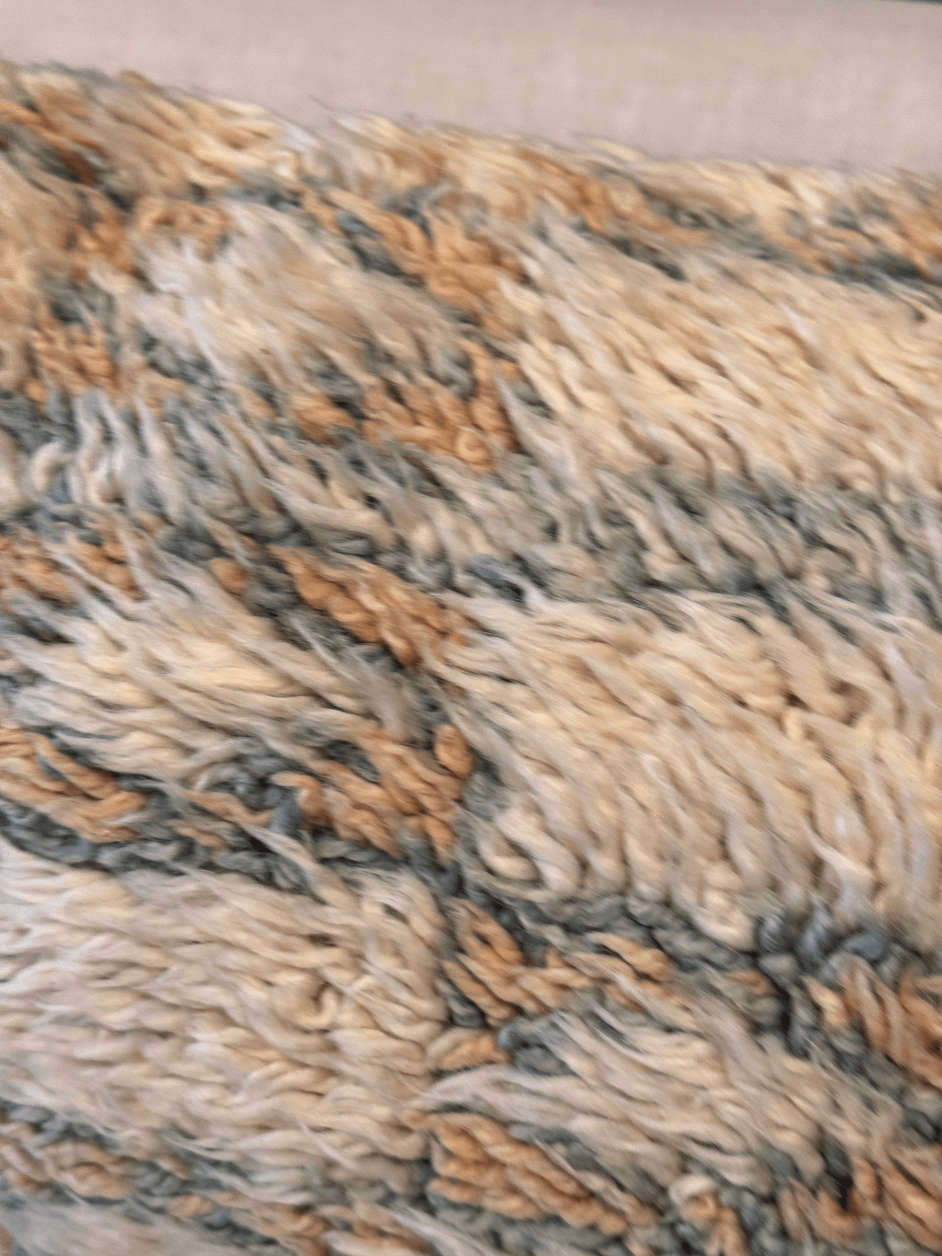 Moroccan Style Shag Accent Pillow - Thumbnail 13