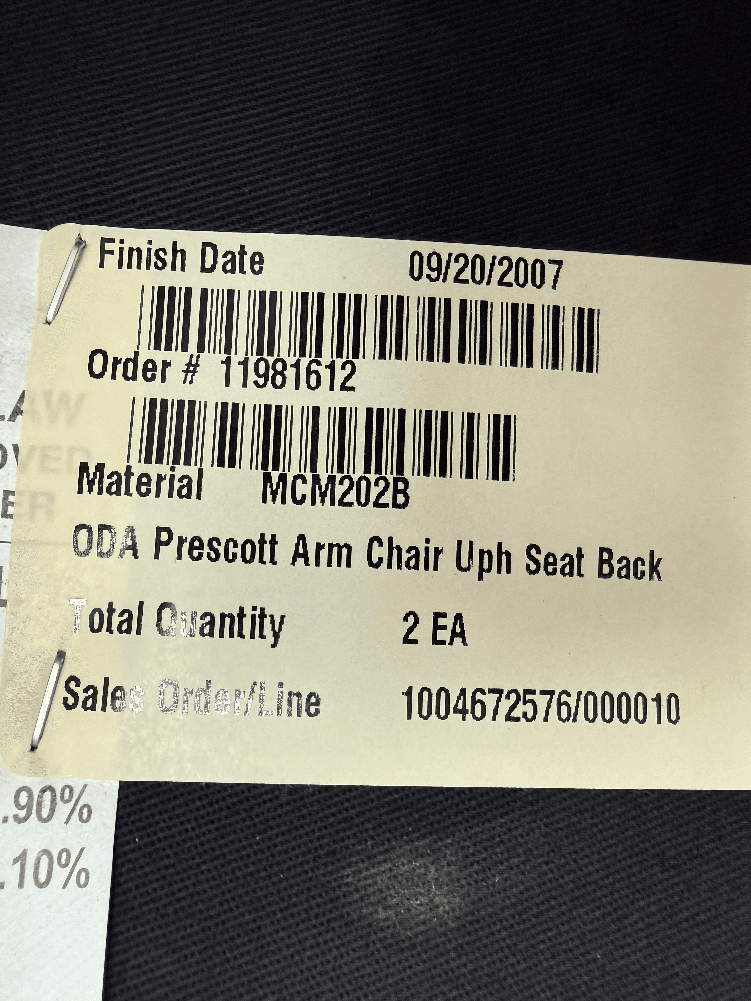 Orlando Diaz-Azcuy for McGuire Furniture Prescott Dining Chairs, Set of Four - Thumbnail 5