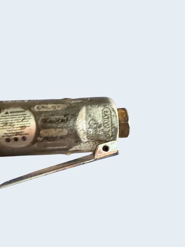 Ingersoll Rand Pneumatic Inline Air Ratchet Wrench 3/8" Drive w/ Adapter Used - Thumbnail 3