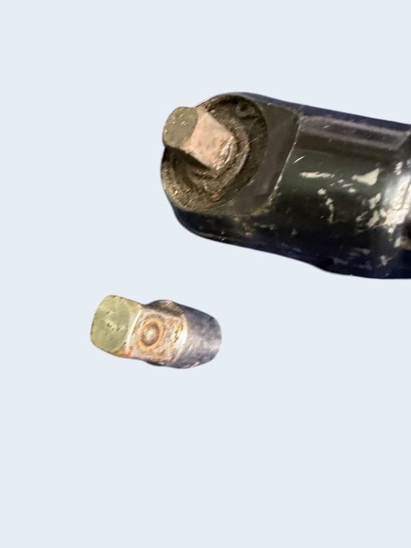 Ingersoll Rand Pneumatic Inline Air Ratchet Wrench 3/8" Drive w/ Adapter Used - Thumbnail 6