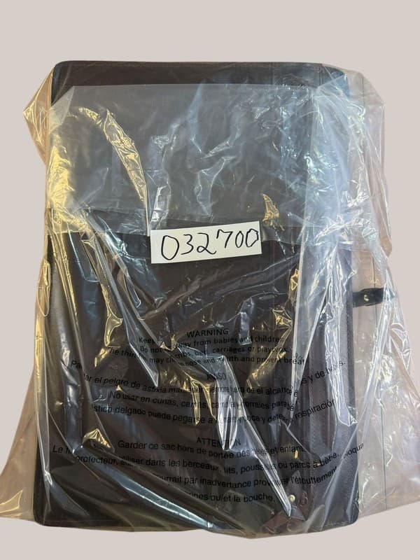 Jaguar Leather Portfolio Briefcase Document Bag Burgundy Gold Hardware - Thumbnail 9