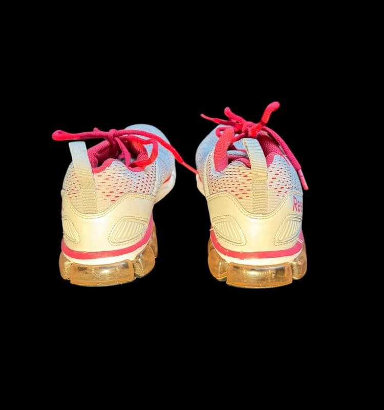 Reebok JetRide Women’s Running Shoes White Pink Size 8 JAP506 - Thumbnail 4