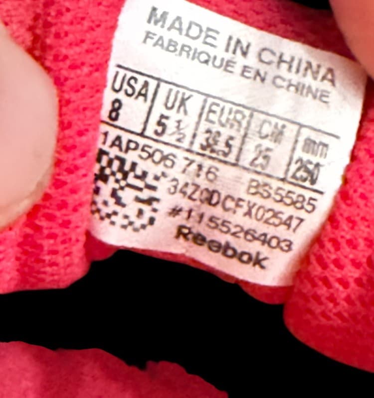 Reebok JetRide Women’s Running Shoes White Pink Size 8 JAP506 - Thumbnail 7