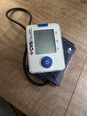 CVS Health Digital Upper Arm Blood Pressure Monitor SYS DIA Pulse w/ Cuff - Image 1