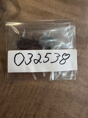 Short 3.5mm Stereo AUX Cable Dual Right Angle Male to Male Audio Patch Cord - Thumbnail 3