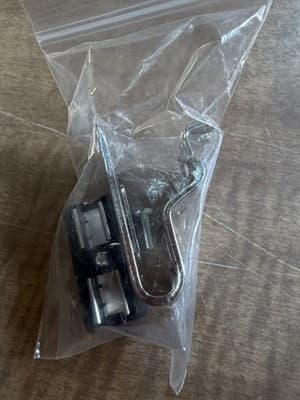 Microphone Desk Clamp Mount C-Clamp Table Edge Mic Stand Holder Black Silver - Image 1