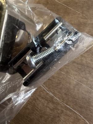 Microphone Desk Clamp Mount C-Clamp Table Edge Mic Stand Holder Black Silver - Thumbnail 7