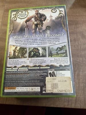 Microsoft Xbox 360 Fable II 2008 Complete CIB Video Game - Thumbnail 2