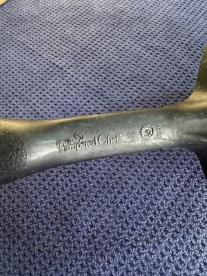 Pampered Chef Scoop N Drain #1622 Black Nylon Strainer USA Discontinued HTF - Thumbnail 5