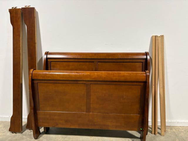 Queen Sleigh Bedframe - Image 1