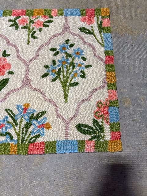 Floral Door Mat - Thumbnail 2