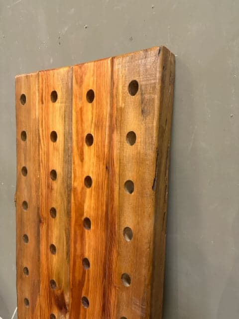 Reclaimed Wood Wine Rack - Thumbnail 2