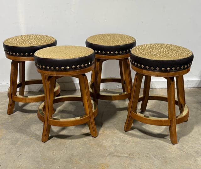 Set Of 4 Mikhail Darafeev Bar Stools - Image 1