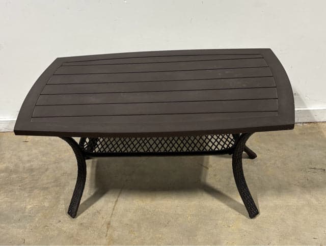 Outdoor Metal Coffee Table - Thumbnail 2