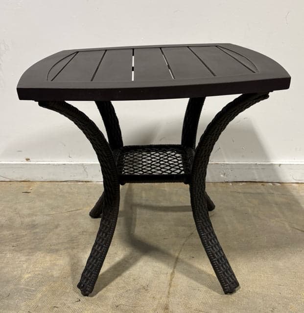 Outdoor Metal Side Table - Image 1