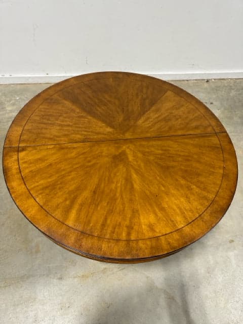 Lexington Home Round Wooden Extension Dining Table & 4 Chairs - Thumbnail 2