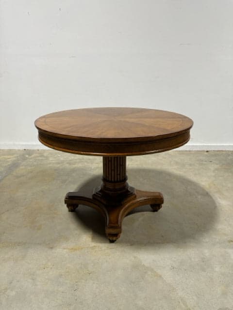 Lexington Home Round Wooden Extension Dining Table & 4 Chairs - Thumbnail 3