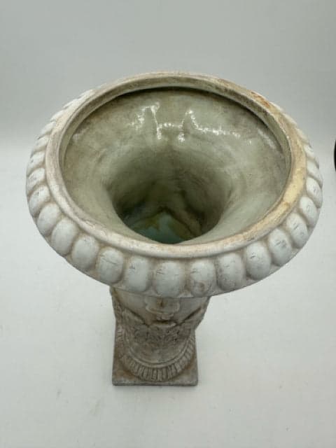 Faux Marble Trumpet Vase - Thumbnail 2