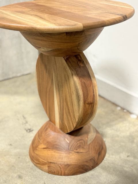 Teakwood Round Stool - Thumbnail 3