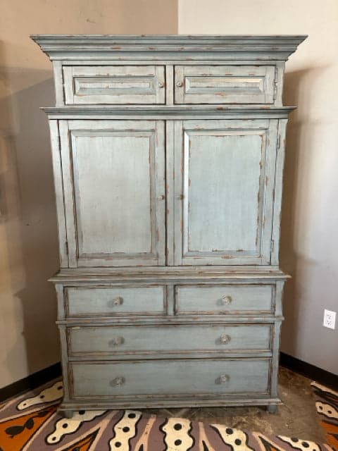 Lauren Willow Wood Road Sugarberry Armoire - Image 1