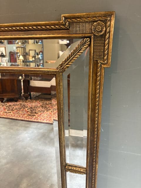 Gold Gilded Beveled Mirror - Thumbnail 2