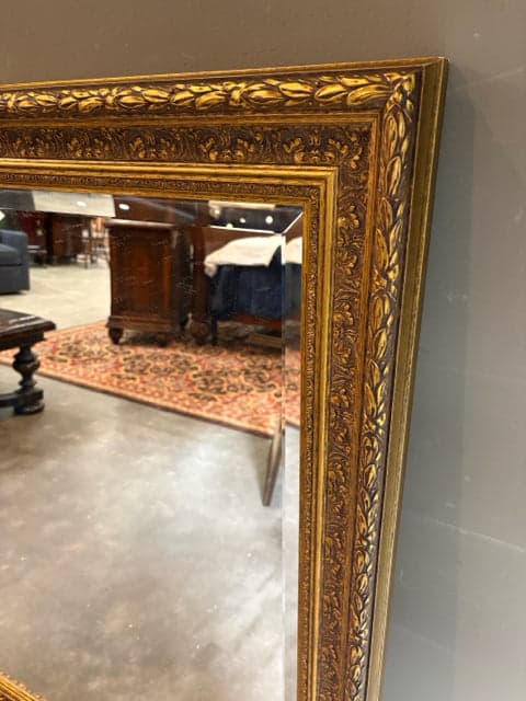 Beveled Gold Filigree Miror - Thumbnail 2
