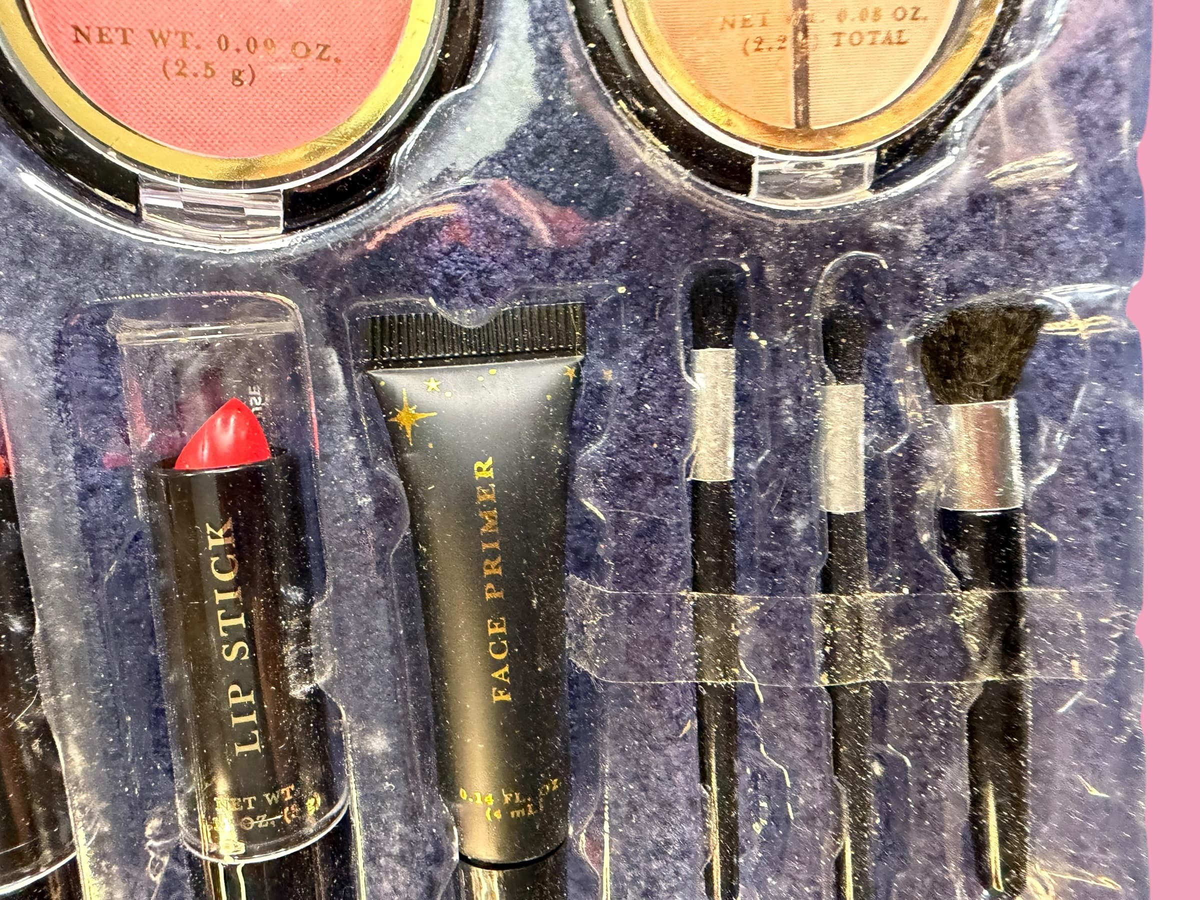 18 Piece Cosmetic Makeup Set Eyeshadow Blush Highlighter Lip Gloss Face Primer - Thumbnail 6