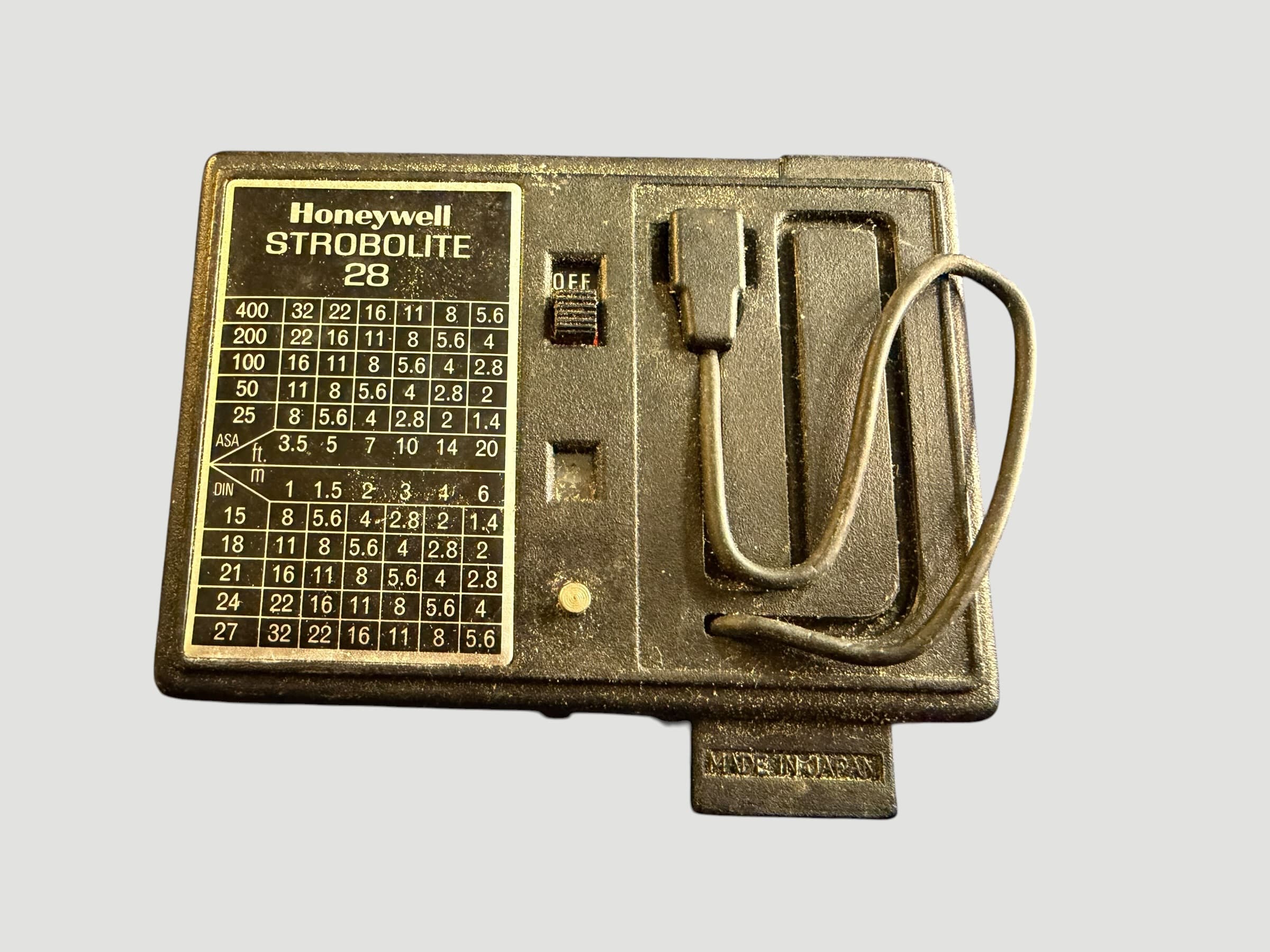 Vintage Honeywell Strobolite 28 Electronic Flash Unit Film Camera Made in Japan - Thumbnail 2