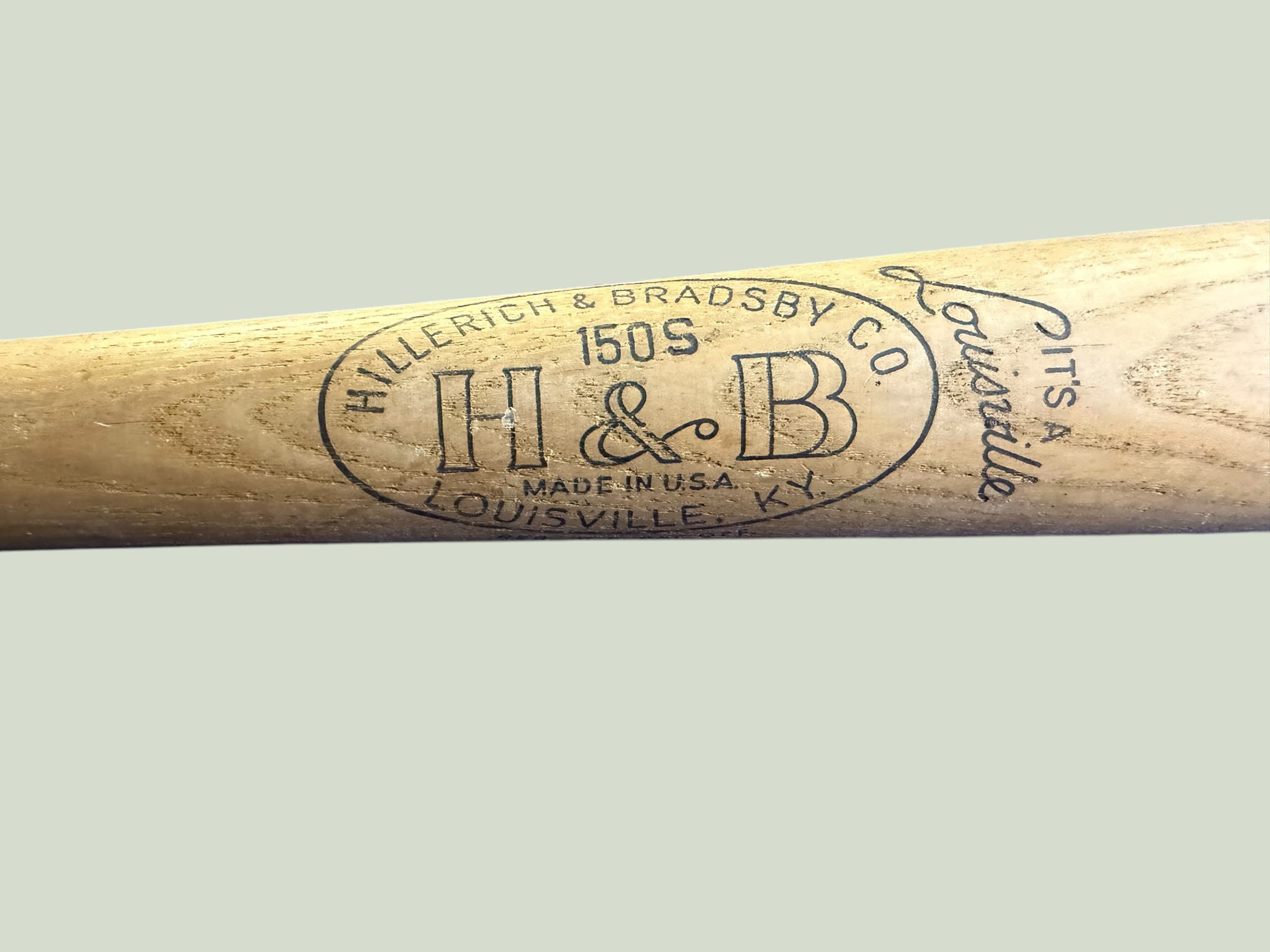 Vintage Nellie Nelson Fox H&B 150S Grand Slam Louisville Slugger Baseball Bat HOF - Thumbnail 2
