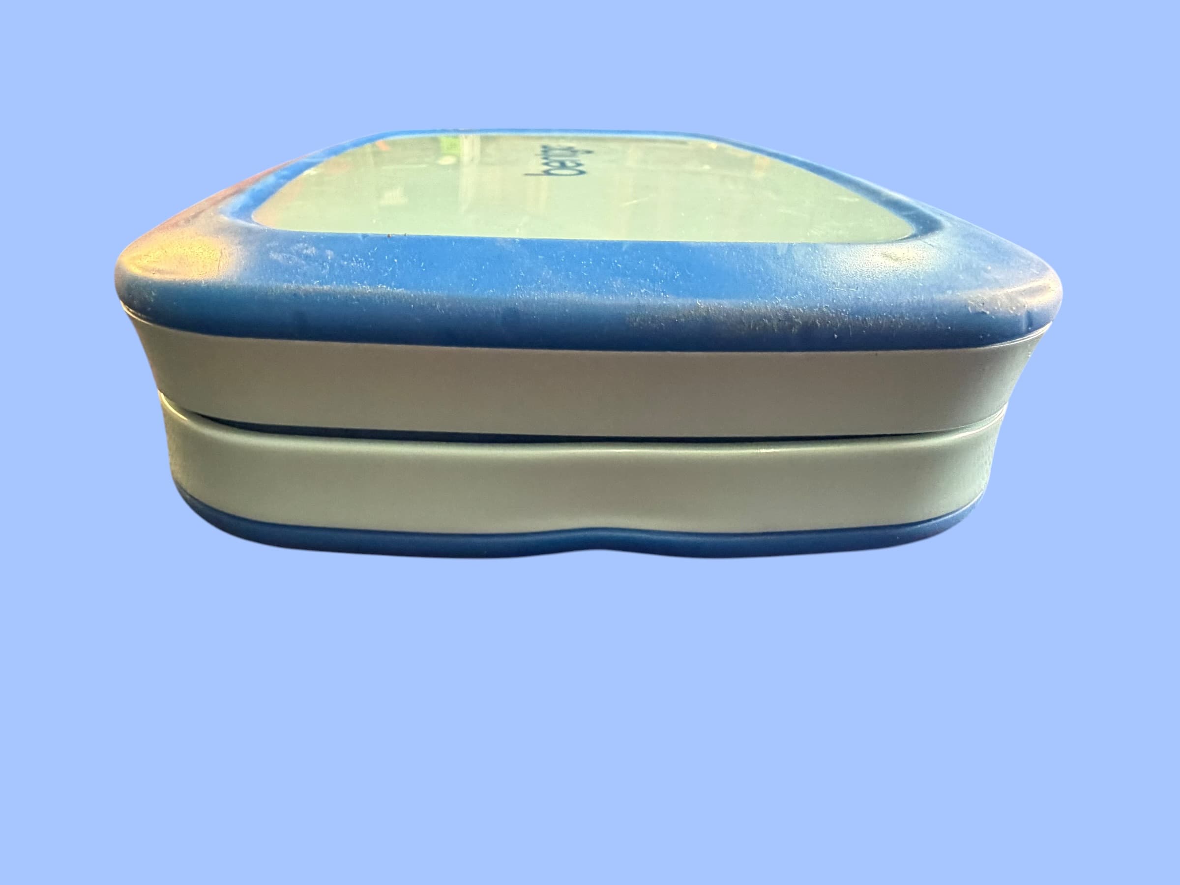 Bento Lunch Box 5 Compartment Leakproof Meal Prep Container Teal Blue Tan - Thumbnail 4