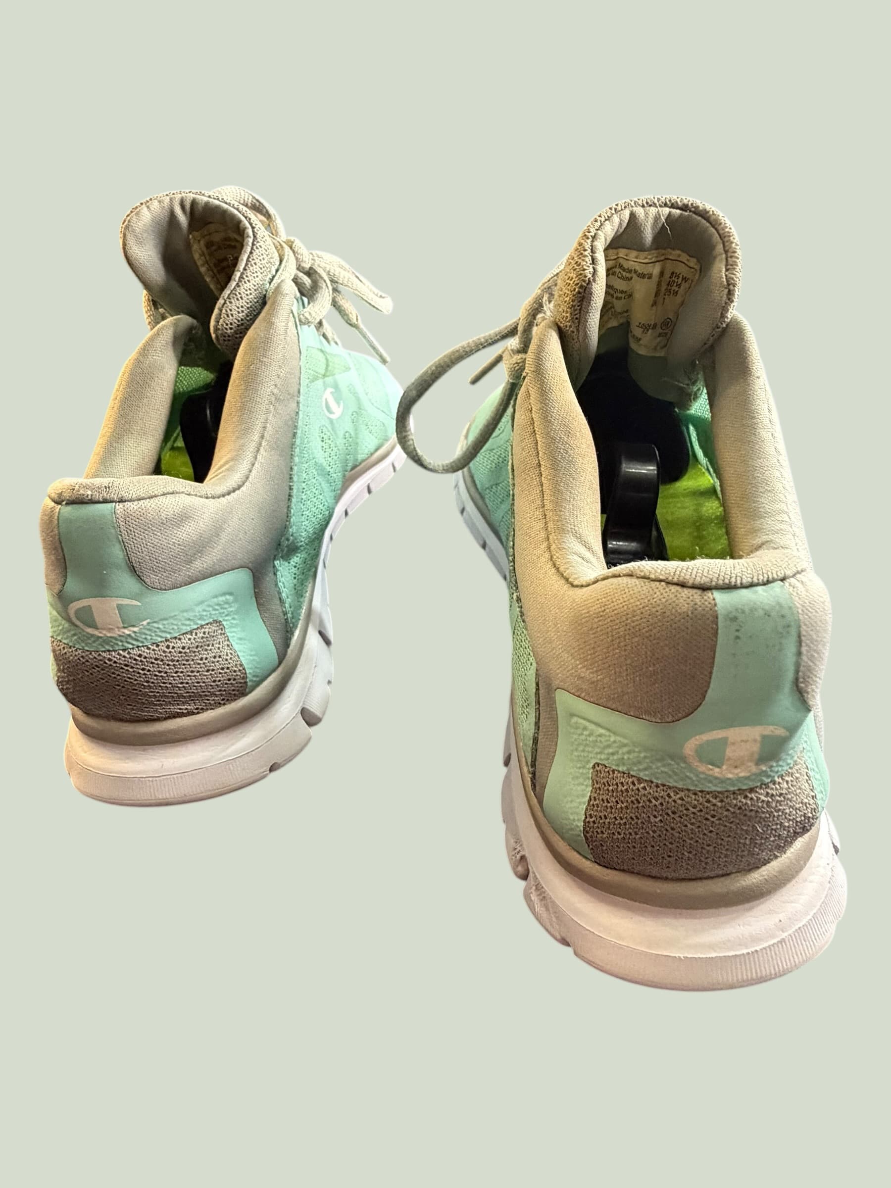Champion Mint Green Mesh Athletic Sneakers Women's 8.5W Wide Width Running Shoes - Thumbnail 7