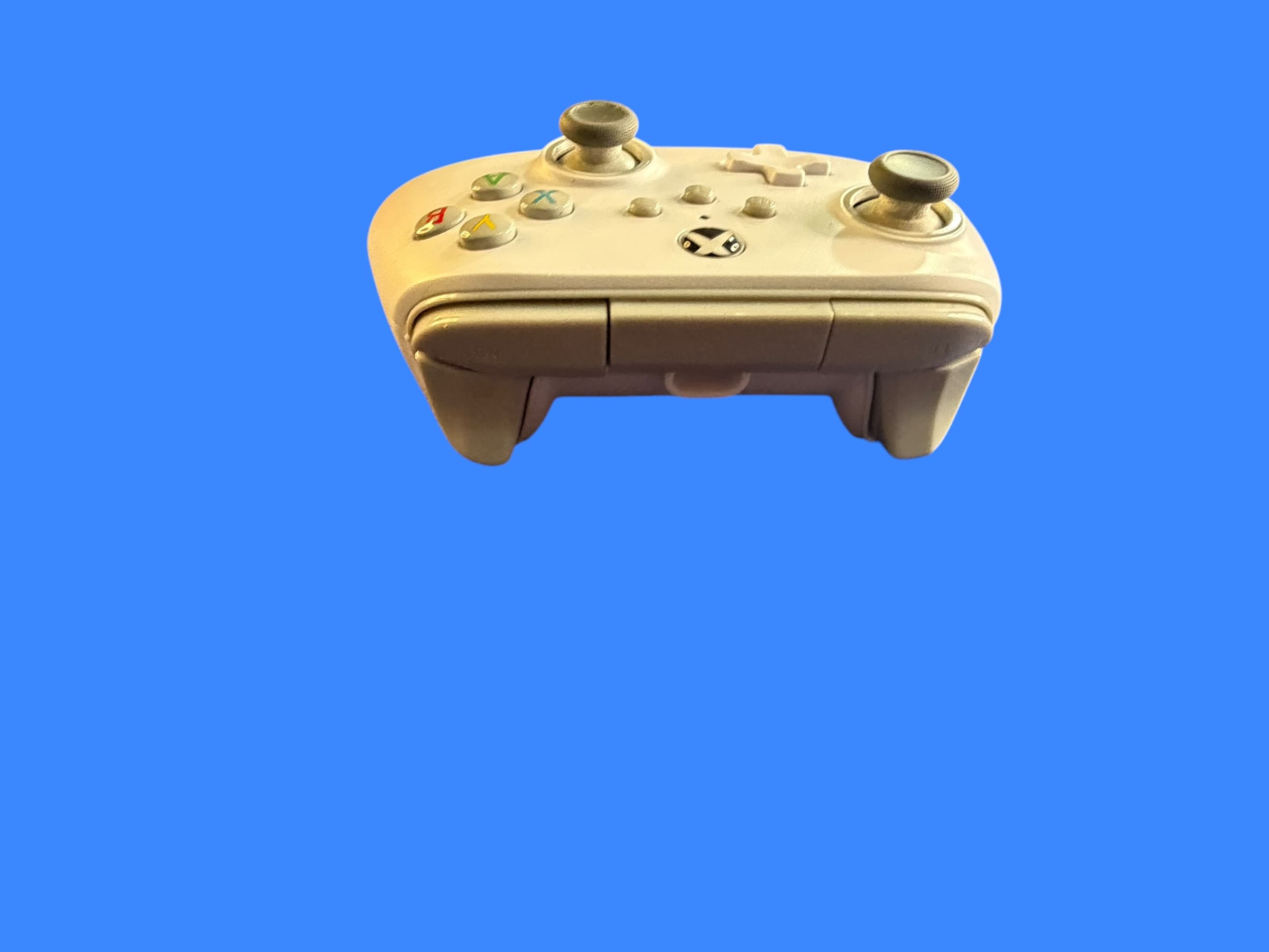 PowerA Enhanced Wired Controller Xbox One Series X S PC White XBGPOPWI No Cable - Thumbnail 6